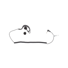 Audífono ajustable al oído con conector 3.5 mm, compatible con dispositivos con esta entrada