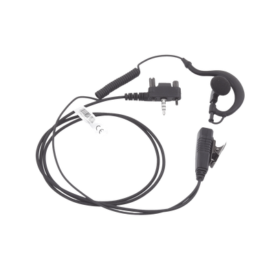 Micrófono de solapa con audífono ajustable al oído para Radios VX-160/ VX-231/ VX- 180/ VX-210/ VX-400