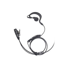 Micrófono de Solapa con Audífono Ajustable al oído Para Radios TE320 / TE390 / HYT TC610P/TC780