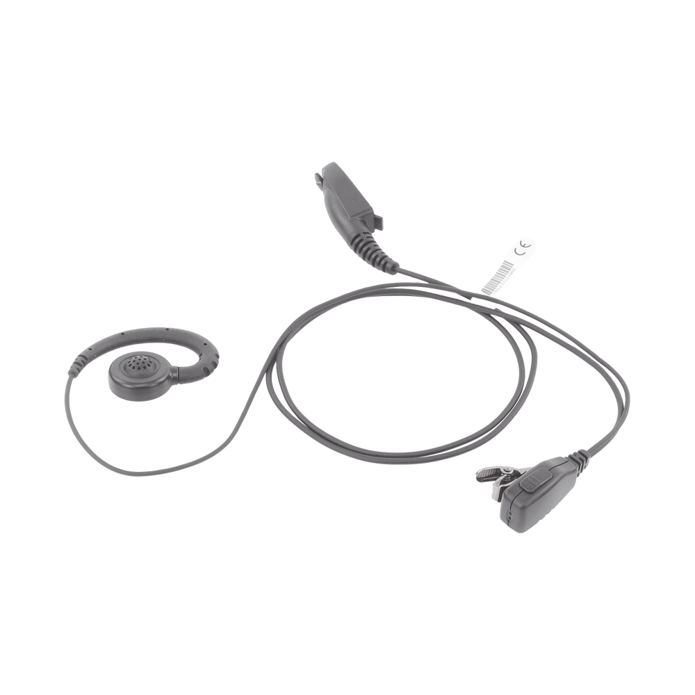 Micrófono de solapa con audífono ajustable al oído para Radios TE320 / TC-610P/TC-780