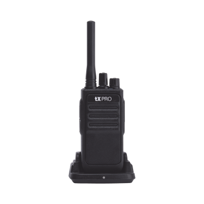 Radio Portátil UHF 400-470 MHz, 16 canales, 2 Watts de potencia. Comunicación Clara en su Negocio