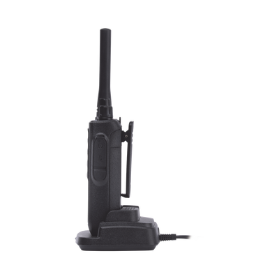 Radio Portátil UHF 400-470 MHz, 16 canales, 2 Watts de potencia. Comunicación Clara en su Negocio