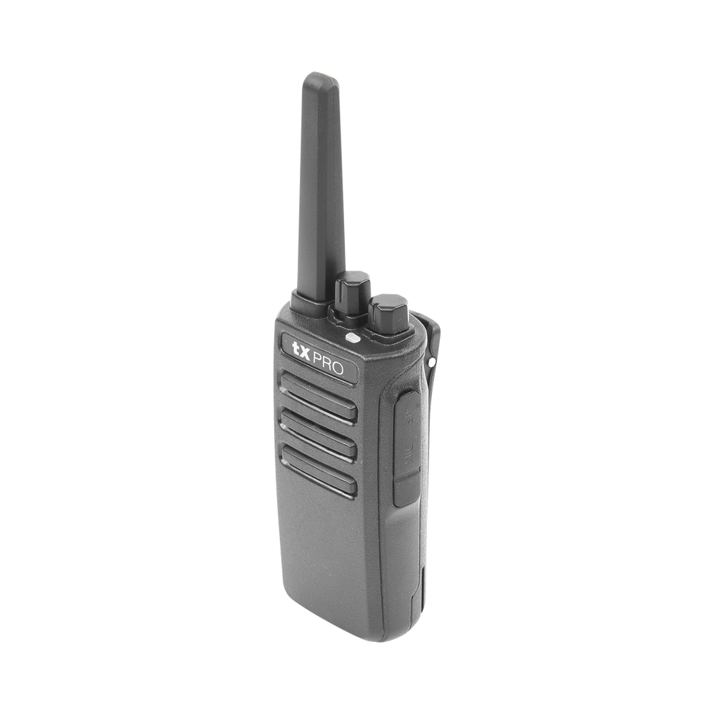 Radio Portátil Analógico UHF 400-470 MHz / 5W / 16 Canales / Scrambler / Batería 2500 mAh / VOX