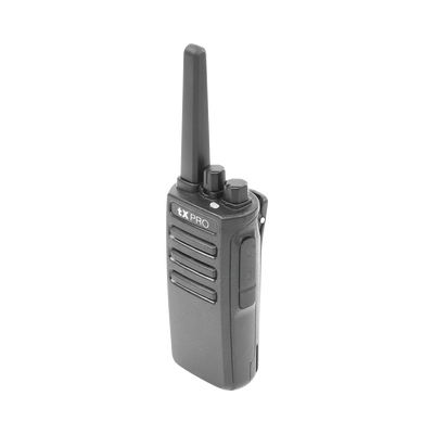Radio Portátil UHF, 5W de Potencia, Scrambler de Voz, Alta Cobertura, 400-470 MHz, 16 canales preconfigurados