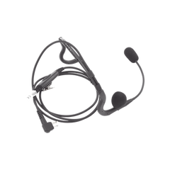 Diadema por detrás de la cabeza con boom flexible para radios TC-500/ 518/ 600/ 610/ 700 y para Modelos GP300/ SP-50/ P1225/ PRO3150/ MAG ONE/ EP450/ EP350