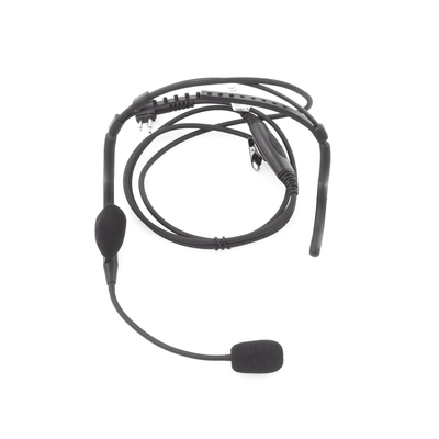 Diadema por detrás de la cabeza con boom flexible para radios TC-500/ 518/ 600/ 610/ 700 y para Modelos GP300/ SP-50/ P1225/ PRO3150/ MAG ONE/ EP450/ EP350