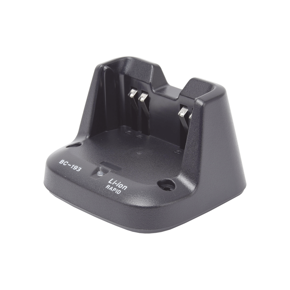Cargador rápido para baterías de Li-Ion BP-265. Para radios ICOM ICF3003 / 4003, IC-F3103 D/4103 D