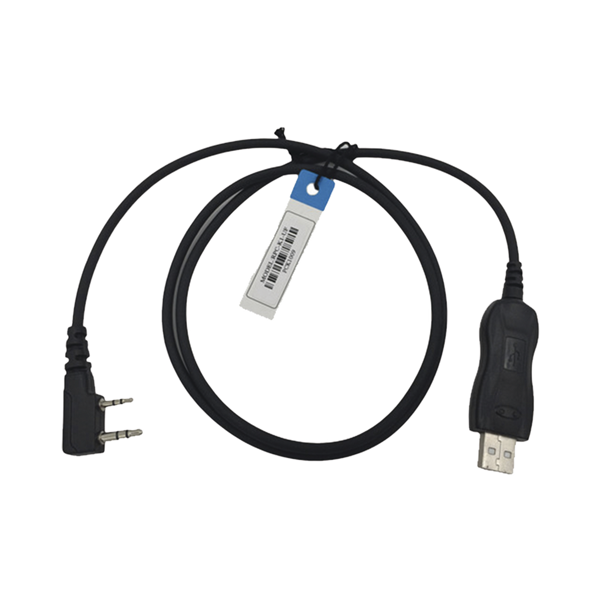 Cable de programación USB para radios portátiles de 2 pines KENWOOD y TXPRO