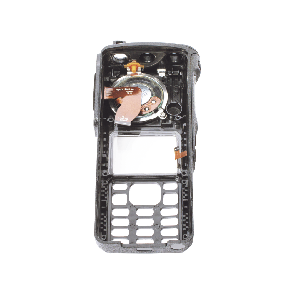 Carcasa de Repuesto / Radio Motorola MOTOTRBO DGP8550E / Polímero de Alta Resistencia / IP57 Compatible / Uso Industrial y Seguridad