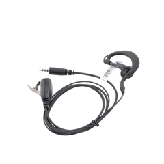 Micrófono - audífono de solapa ajustable al oído para KENWOOD PKT23K