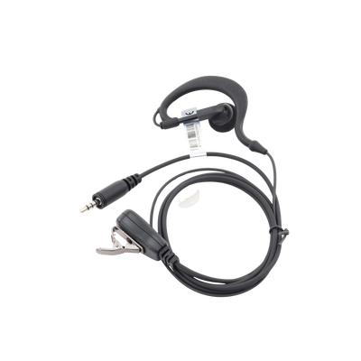 Micrófono - audífono de solapa ajustable al oído para KENWOOD PKT23K