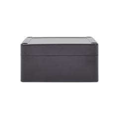 Gabinete Plástico Negro para Exterior (IP65) de 100 x 68 x 50 mm Cierre por Tornillos.