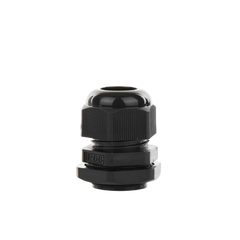 Conector Plástico Negro Tipo Glándula para Cable de 10 a 14 mm de Diámetro.