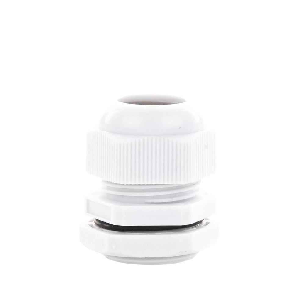 Conector Plástico Tipo Glándula para Cable de 13 a 18 mm de Diámetro.