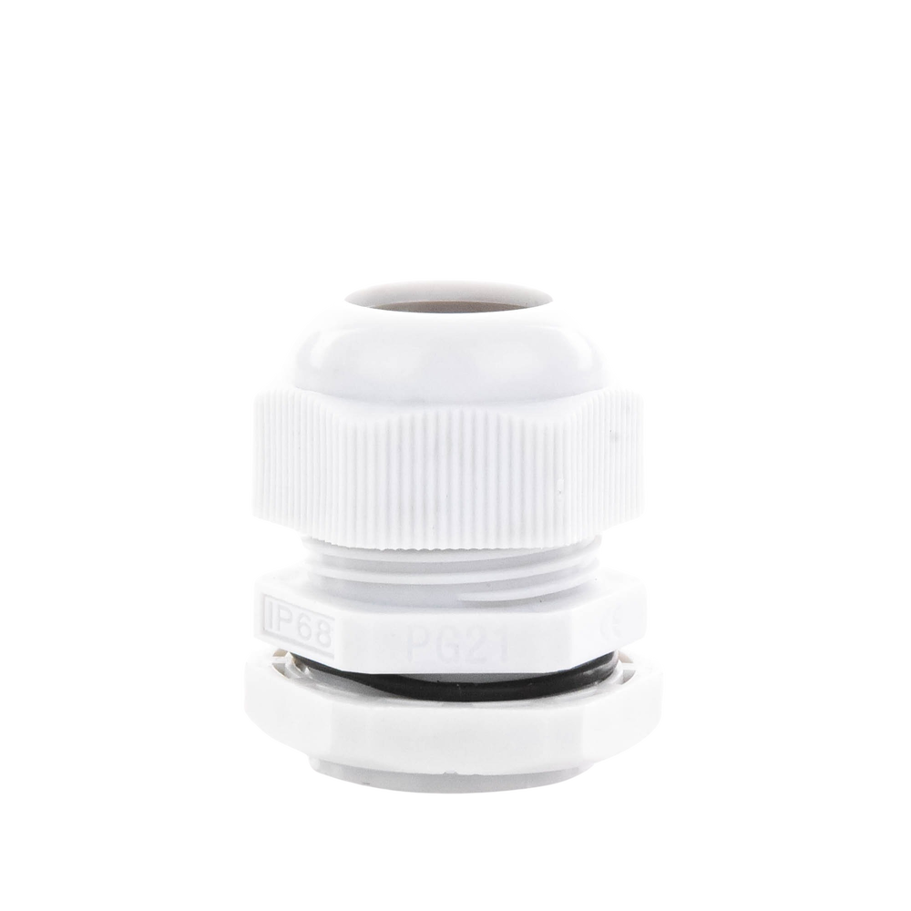 Conector Plástico Tipo Glándula para Cable de 13 a 18 mm de Diámetro.