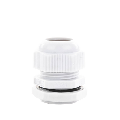 Conector Plástico Tipo Glándula para Cable de 13 a 18 mm de Diámetro.