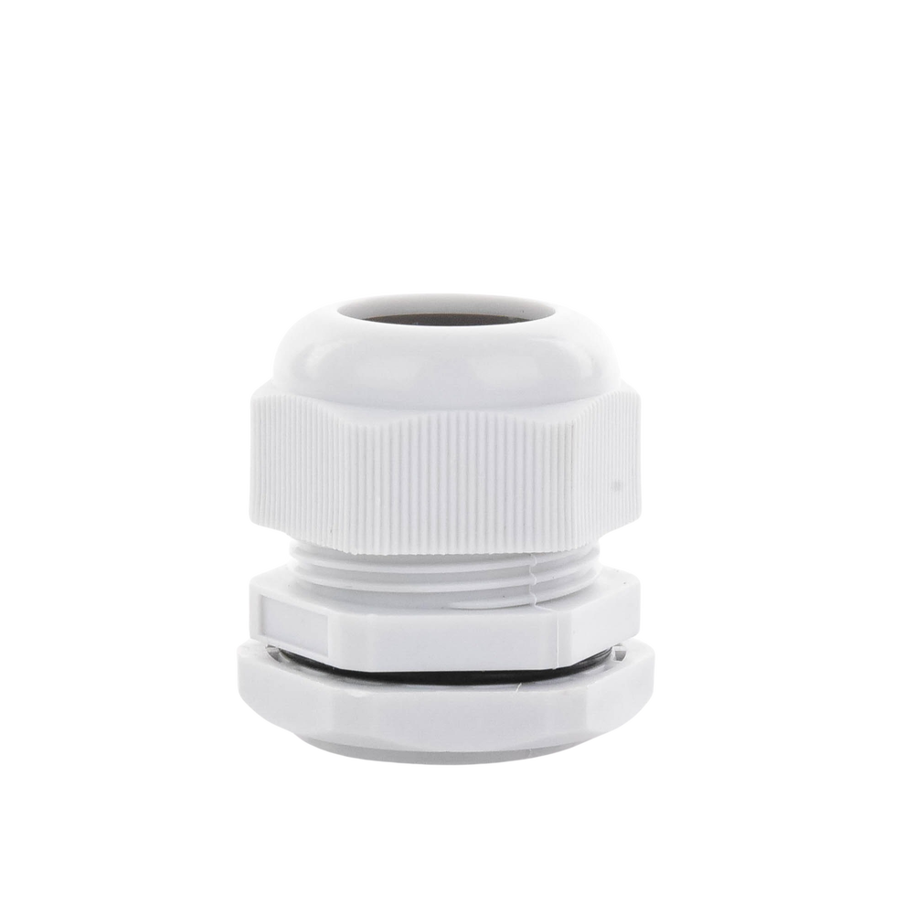 Conector Plástico Tipo Glándula para Cable de 18 a 25 mm de Diámetro.