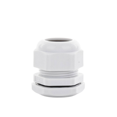 Conector Plástico Tipo Glándula para Cable de 18 a 25 mm de Diámetro.