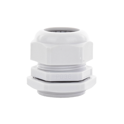 Conector Plástico Tipo Glándula para Cable de 22 a 32 mm de Diámetro.