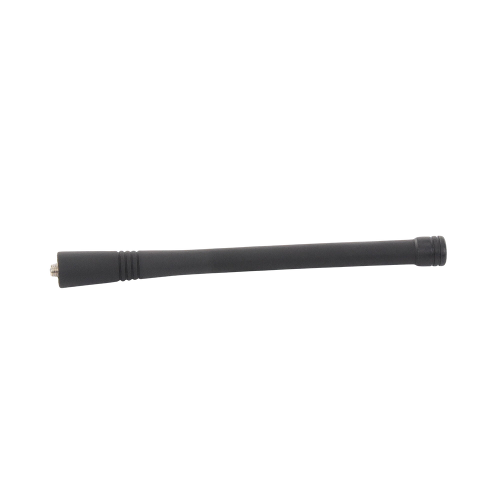 Antena helicoidal  6¨ VHF para radio portátil (136-174 MHz) Conector de Rosca o Plano para radios Kenwood TK240/270/280/290/2100/2200/2300 y Motorola GP300/350/68, P110,SP10, SP50, PRO5150, HT750, EP450