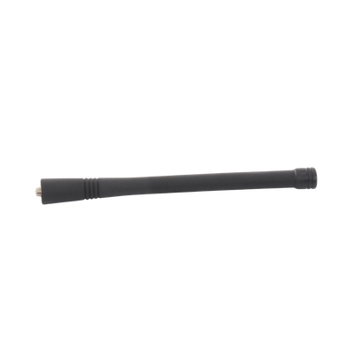 Antena helicoidal  6¨ VHF para radio portátil (136-174 MHz) Conector de Rosca o Plano para radios Kenwood TK240/270/280/290/2100/2200/2300 y Motorola GP300/350/68, P110,SP10, SP50, PRO5150, HT750, EP450