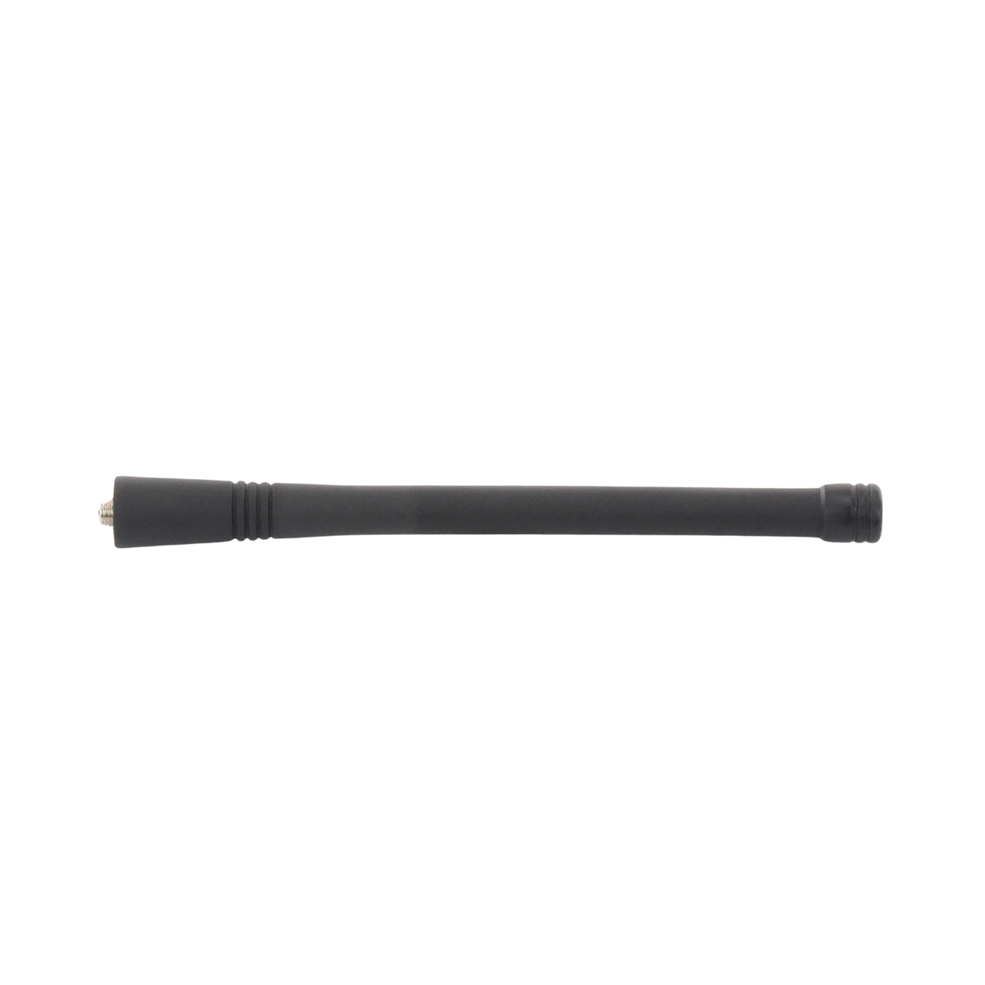 Antena helicoidal  6¨ VHF para radio portátil (136-174 MHz) Conector de Rosca o Plano para radios Kenwood TK240/270/280/290/2100/2200/2300 y Motorola GP300/350/68, P110,SP10, SP50, PRO5150, HT750, EP450