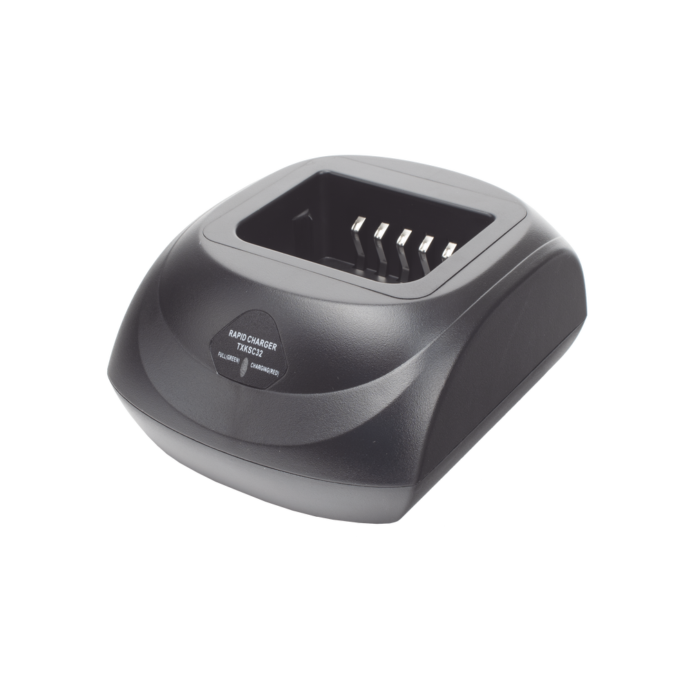 Cargador rápido de escritorio para radios Kenwood SERIE NX5000, NX410, TK-2180/3180