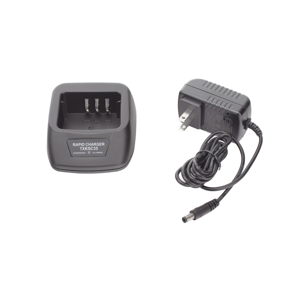 Cargador rápido de escritorio para baterias KNB45L, KNB63L y KNB-65L para Radios NX240/ NX340/ TKD240/ TKD340