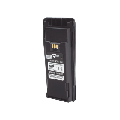 Batería de Li-Ion, 2500 mAh. Para radios EP-450/ DEP 450/CP200/CP250/PR400/GP3388/CP080/150/200.(incluye clip)