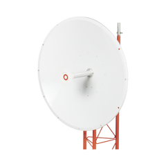 Antena direccional de 3ft, 4.9 a 6.5 GHz, Ganancia 34 dBi, Conectores N-hembra, Polarización doble, incluye montaje para torre o mástil