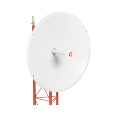 Antena direccional de 3ft, 4.9 a 6.5 GHz, Ganancia 34 dBi, Conectores N-hembra, Polarización doble, incluye montaje para torre o mástil