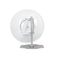 Antena direccional de 4 ft, 5.1 a 7.125 GHz, Ganancia 36 dBi, Conectores RP-SMA Hembra, Polarización doble, incluye montaje para torre o mástil