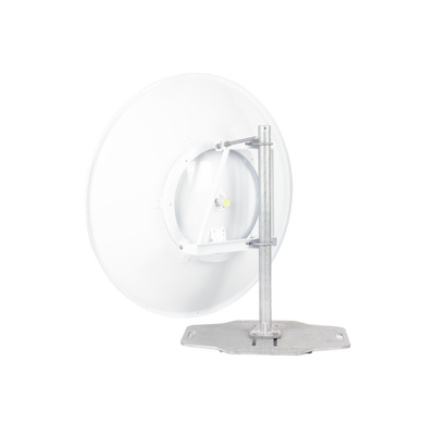 Antena direccional de 4 ft, 5.1 a 7.125 GHz, Ganancia 36 dBi, Conectores RP-SMA Hembra, Polarización doble, incluye montaje para torre o mástil