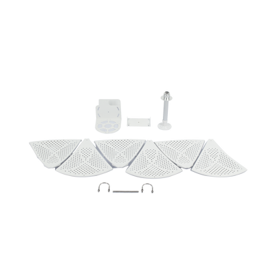 Antena direccional para C5x, C6x, B6X y B5x, Guía de onda para mantener la integridad de la señal y minimiza la pérdida en transmisión , 4.9 - 6.5 GHz, 3 ft, Ganancia de 34 dBi, Montaje incluido