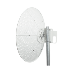 Antena direccional para C5x, C6x, B6X y B5x, Guía de onda para mantener la integridad de la señal y minimiza la pérdida en transmisión , 4.9 - 6.5 GHz, 3 ft, Ganancia de 34 dBi, Montaje incluido