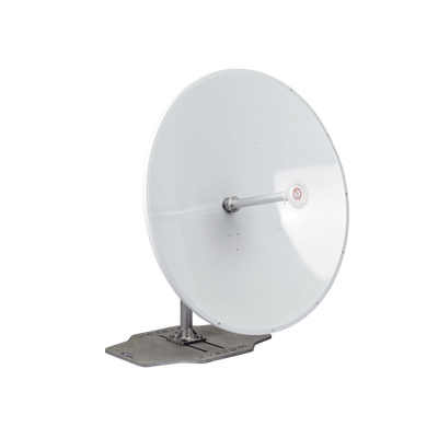 Antena direccional para radios C5x, C6x, B5x / Guía de onda para maximizar la conexión en transmisión / 4.9 - 6.5 GHz / 4ft / Ganancia de 36 dBi / Montaje incluido.
