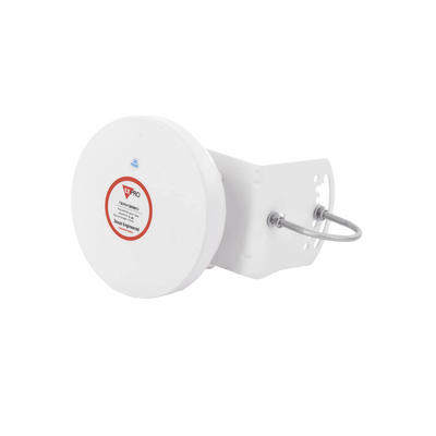 Antena Tipo Horn de 45 °, 15 dBi, 4.9 - 7GHz, Ideal para ambientes de alto ruido,  Tipo de conector RPSMA, con montaje y jumpers incluidos