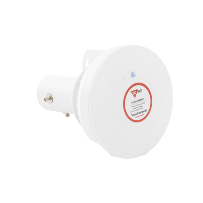 Antena Tipo Horn de 45 °, 15 dBi, 4.9 - 7GHz, Ideal para ambientes de alto ruido,  Tipo de conector RPSMA, con montaje y jumpers incluidos