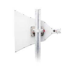 Antena Tipo Horn de 90° , 16 dBi, Ideal para ambientes de alto ruido, 4.9-6.5 GHz, , Conector SMA-Hembra, con montaje incluido