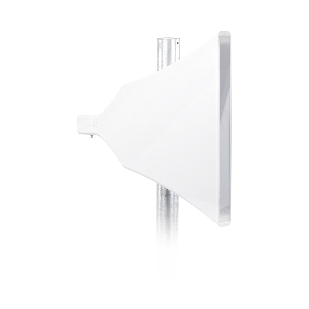 Antena Tipo Horn de 90° , 16 dBi, Ideal para ambientes de alto ruido, 4.9-6.5 GHz, , Conector SMA-Hembra, con montaje incluido