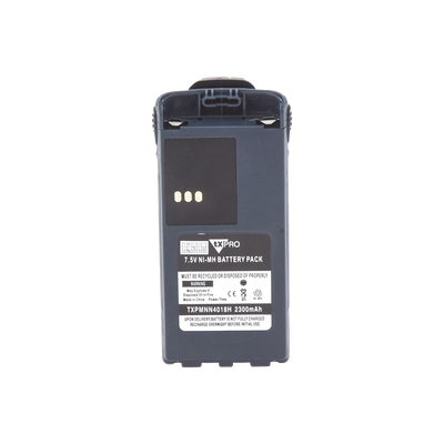 Batería de Ni-MH, 2300mAh para radios PRO-3150/ CT150/ 250/ 450/ P040/ 080/ 885/ GP308, Clip incluido