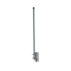 Antena omnidireccional de 2.4 GHz, Cobertura a 360º, Cobertura amplia y flexible , Ganancia 15 dBi, dimensiones 3.8 x 1.5 mts , conector N-Hembra, con montaje incluido