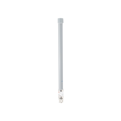 Antena Omnidireccional, mayor distancia de transmisión y recepción de señal en 360º,  Doble banda, 2.4 Ghz de  6 dBi/ 5 GHz  9 dBi, Conector N-Hembra, Adecuada para entornos exigentes