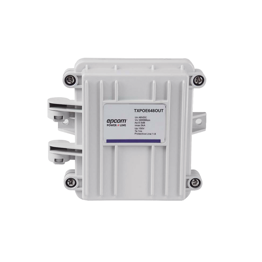Protector PoE a 10/100/1000 Mbps (exterior) (Cat6 1000Mbps)