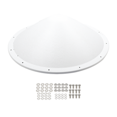 Radomo para antenas TXP-D4865-28-N y TXP-D4865-28-SMA, reduce la carga de viento y mejora la estabilidad del enlace, resistente a cualquier tipo de intemperie