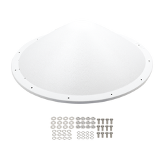 Radomo para antenas TXP-D4865-28-N y TXP-D4865-28-SMA, reduce la carga de viento y mejora la estabilidad del enlace, resistente a cualquier tipo de intemperie