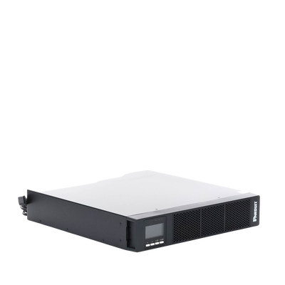 UPS SmartZone de 1000 VA/1000 W, Online Doble Conversión, Entrada 120 Vca NEMA 5-15P, Onda Senoidal Pura, 2 UR, Con 6 Tomas NEMA 5-15R, Incluye Tarjeta de Red y Kit de Rieles