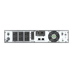 UPS SmartZone de 2000 VA/2000 W, Online Doble Conversión, Entrada 120 Vca NEMA 5-20P, Onda Senoidal Pura, 2 UR, Con 6 Tomas NEMA 5-20R, Incluye Tarjeta de Red y Kit de Rieles