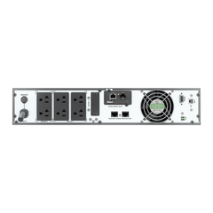 UPS SmartZone de 2000 VA/2000 W, Online Doble Conversión, Entrada 120 Vca NEMA 5-20P, Onda Senoidal Pura, 2 UR, Con 6 Tomas NEMA 5-20R, Incluye Tarjeta de Red y Kit de Rieles