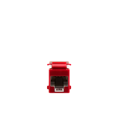 Jack Ultramax Cat6a, Utp, Tipo Keystone, Color Rojo, Punch Down